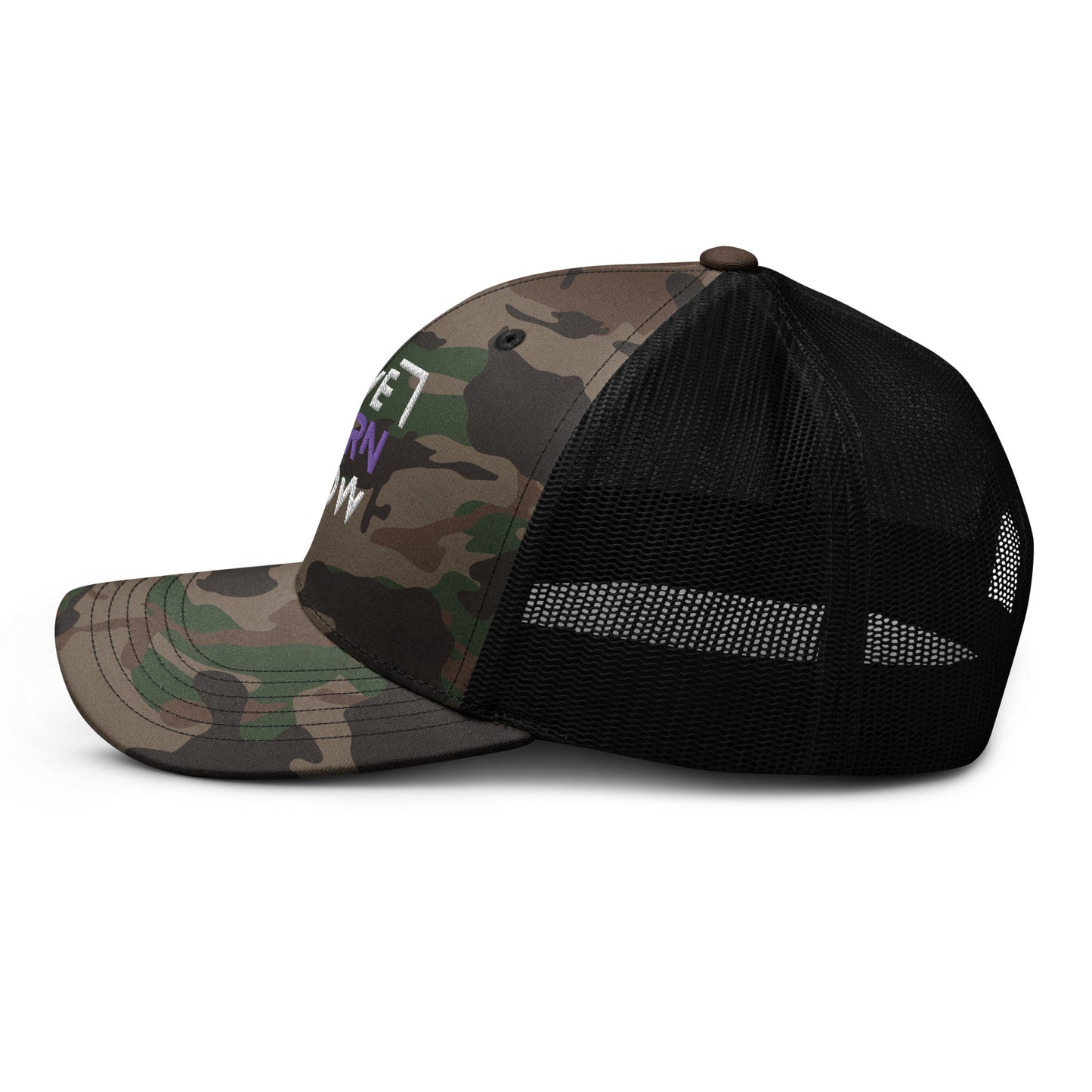 Live Learn Grow Camo Hat