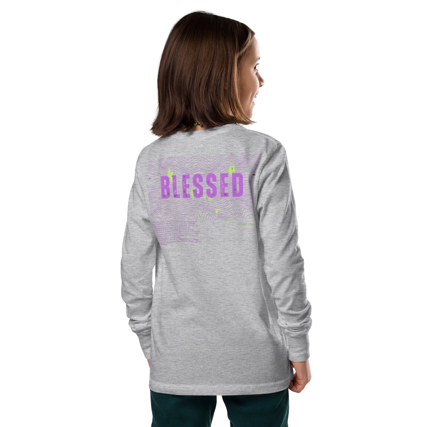 Youth Blessed long sleeve T-Shirt