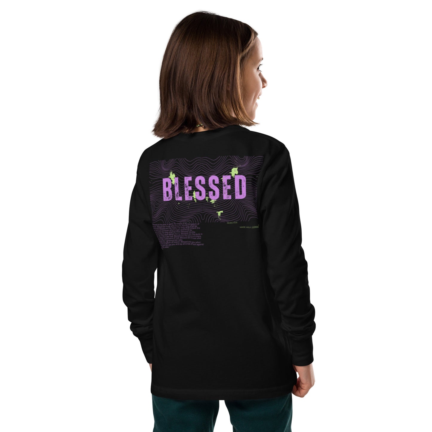 Youth Blessed long sleeve T-Shirt