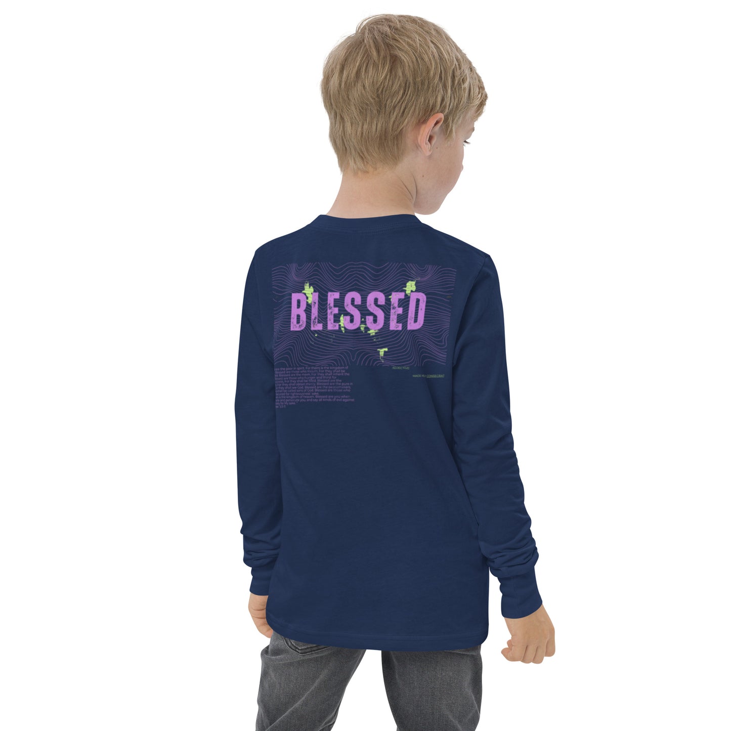 Youth Blessed long sleeve T-Shirt