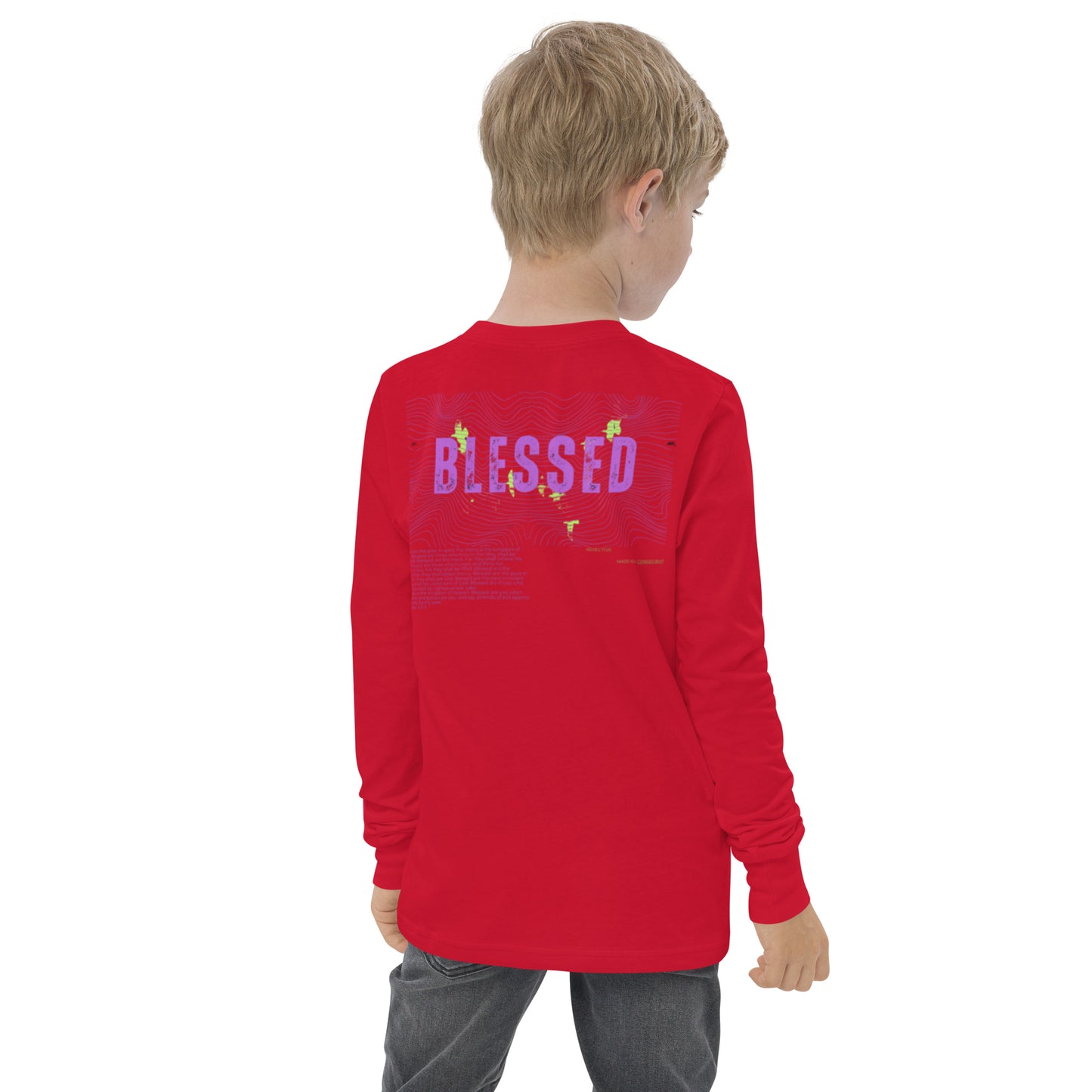 Youth Blessed long sleeve T-Shirt